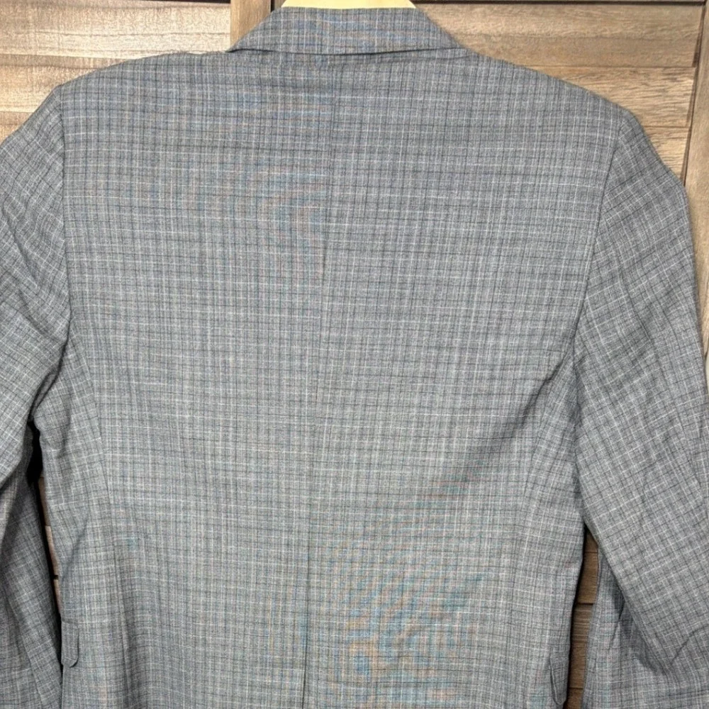 Brooks Brothers Sport Coat Mens 42R Explorer Regent Fit Grey Glen Plaid Wool